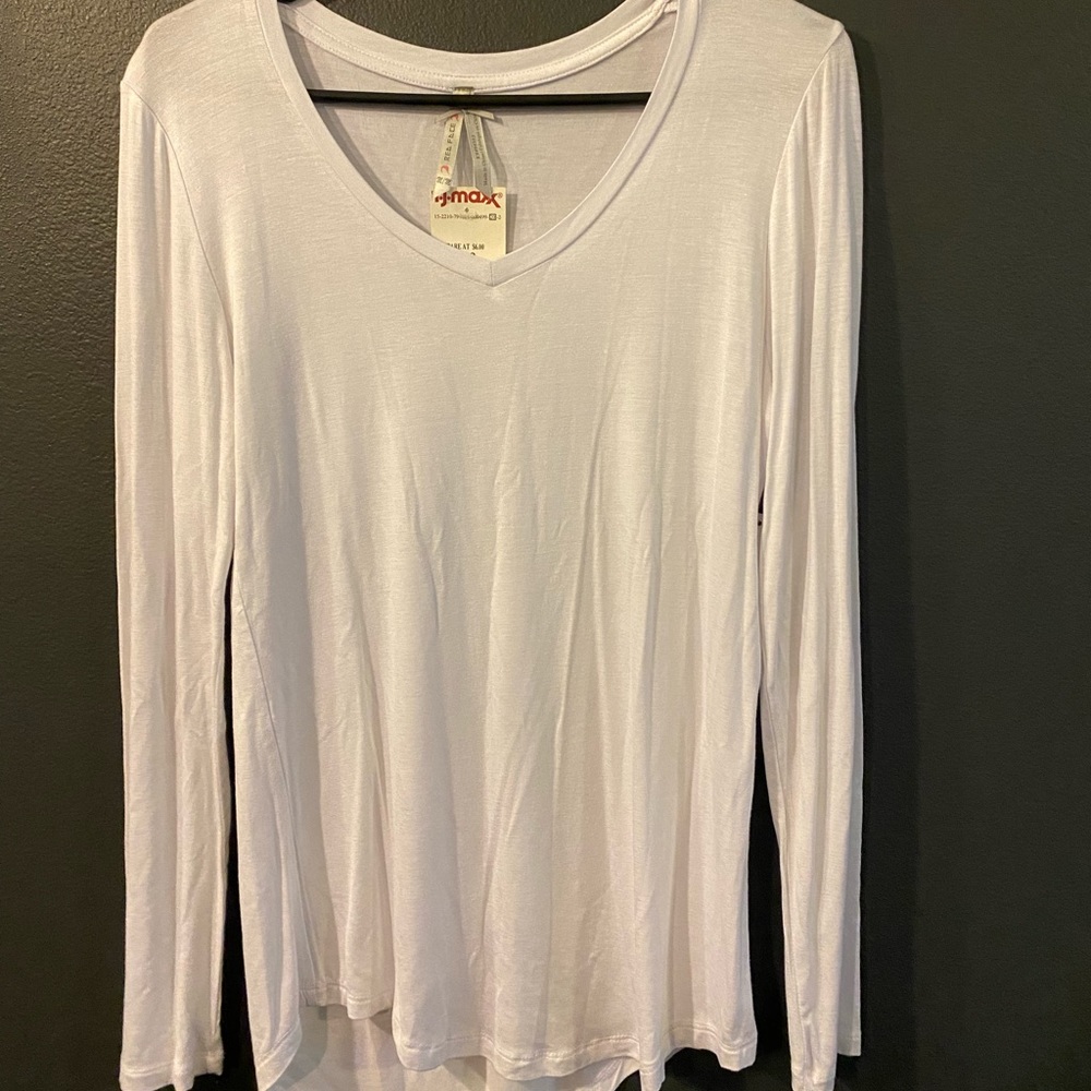 White long sleeve shirt. New with tags.